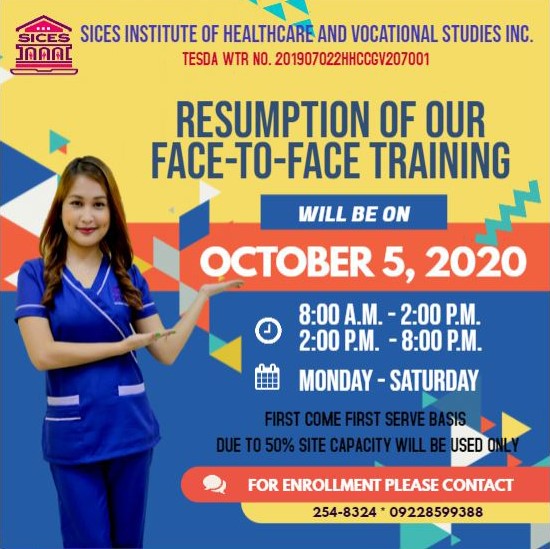 Resumption Of Face-To-Face Training